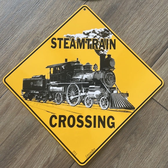 3 metal railroad signs! New! - Picture 3 of 4